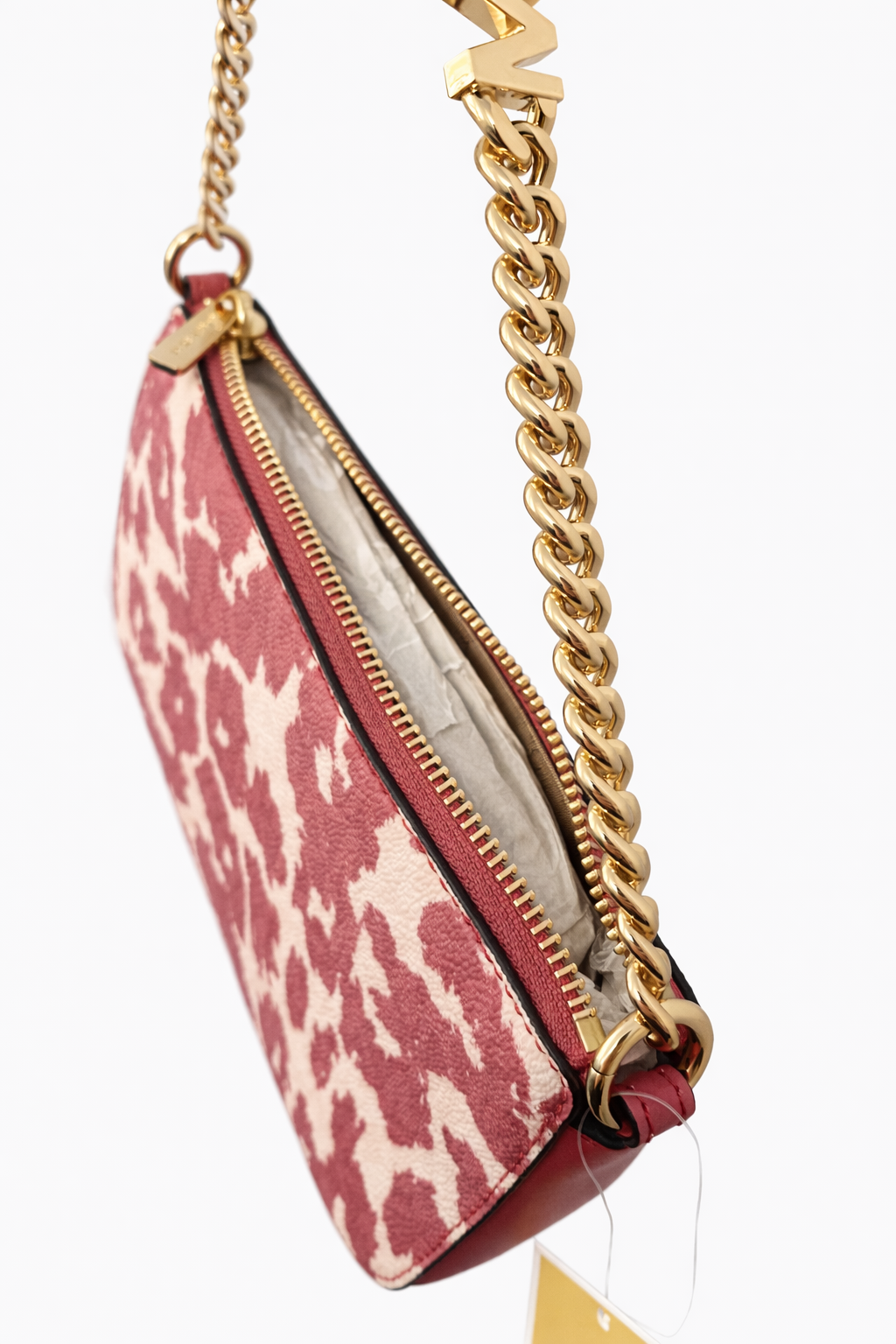 Pink Leopard Print Michael Kors Bag